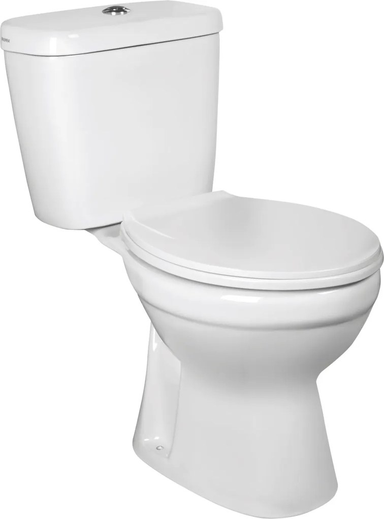 Novoterm WC kombi NV-Clear SO so spodným odpadom a WC sedadlom