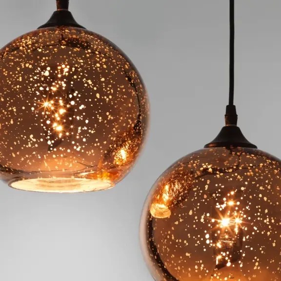 Rustikálny luster Blaze 35 medená