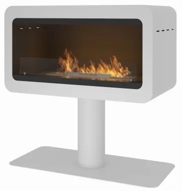 InFire - BIO krb 82,5x78 cm 3kW biela