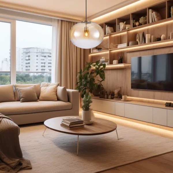 Luster na lanku CAMPANIA 1xE27/60W/230V zlatá