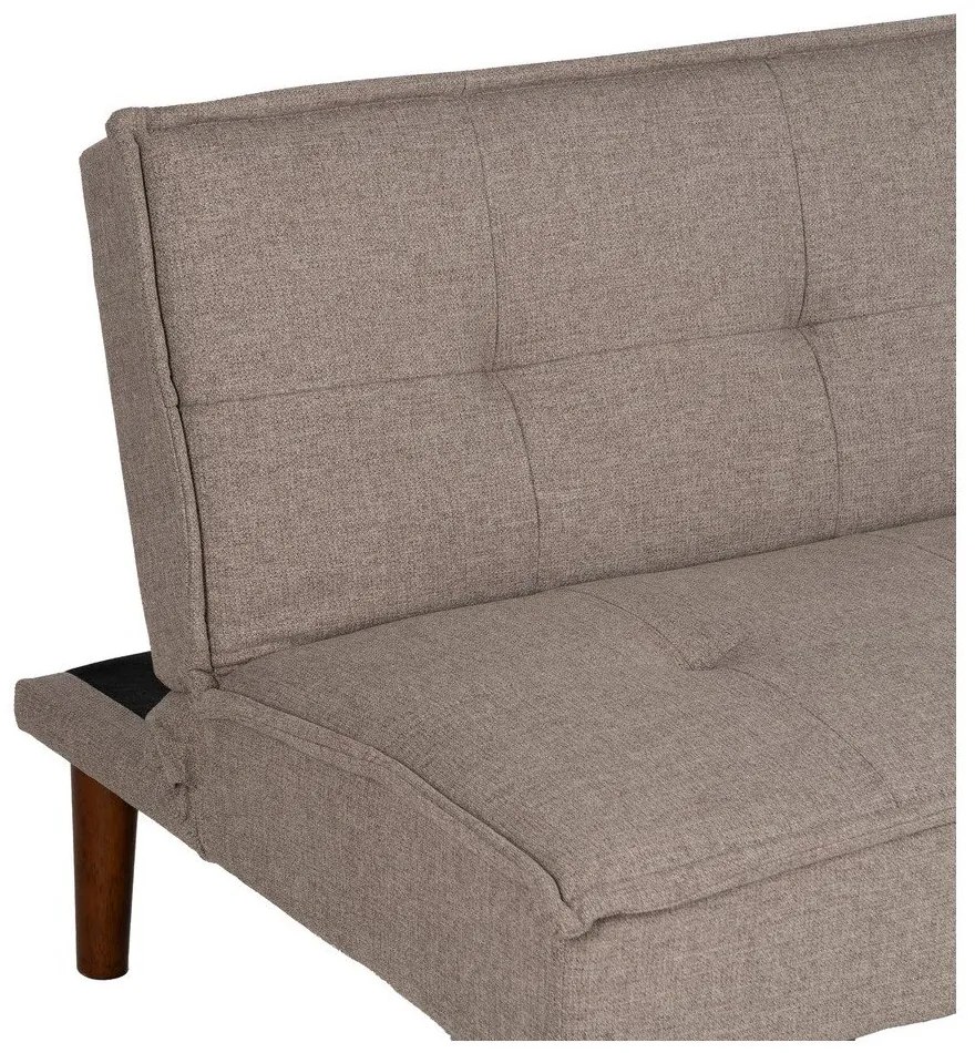 Sivobéžová ženilková rozkladacia pohovka 181 cm – Ixia