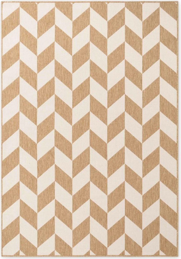 Ted Baker, Kusový koberec Ted Baker Haringey 106379 Natural White, 80x200, béžová, chodba / predsieň