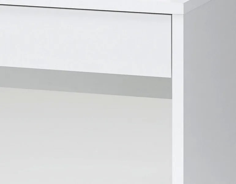 Písací/kozmetický stôl Checker, biely