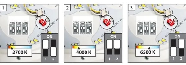 APLED - LED Kúpelňové  svietidlo so senzorom LENS LED/16W/230V IP44 2700-6500K