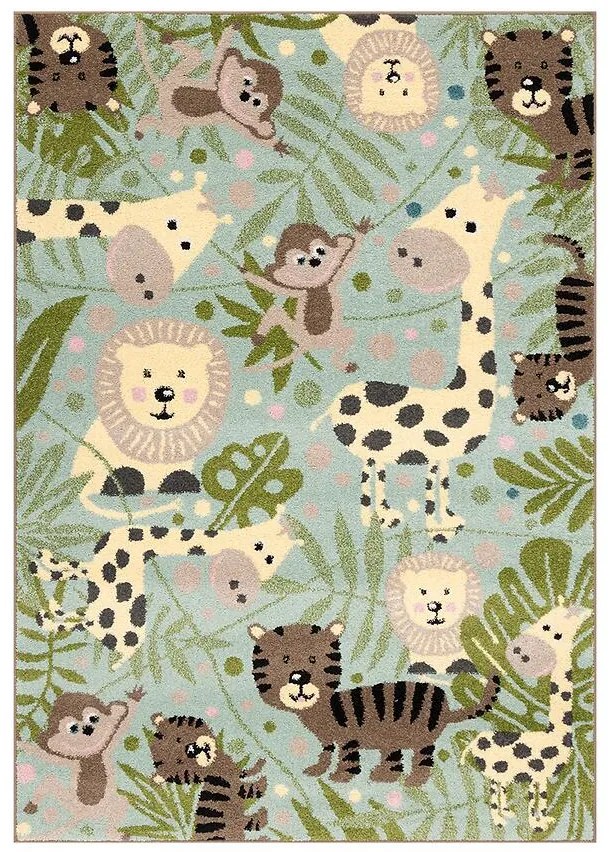 Koberec FD Funky Top Jungla 0,8/1,2 sivý