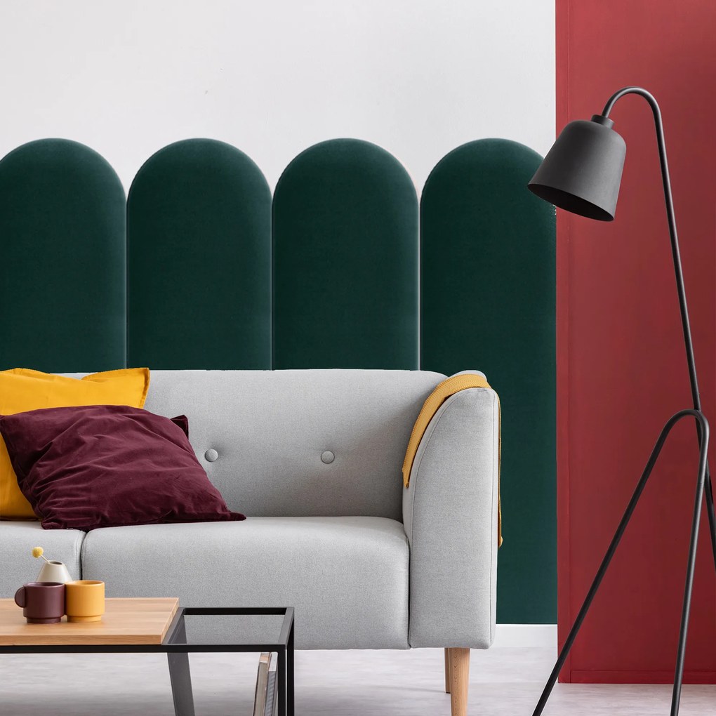 Zástena za gauč - Oblúk - 30x100cm Farba: Tyrkysová