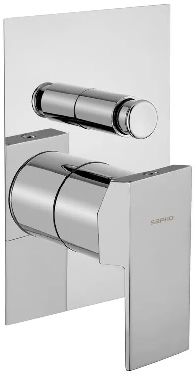 Sapho Sapho, LATUS podomietková sprchová batéria, 2 výstupy, chróm, 1102-42C