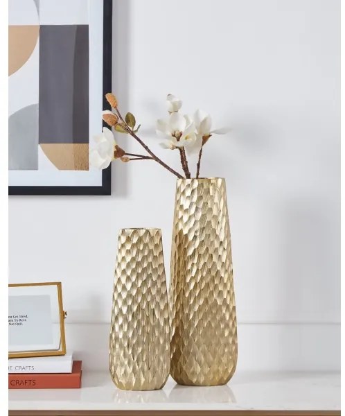 Eglo 421054 - Kovová váza NILGAUT 40,5x14 cm zlatá