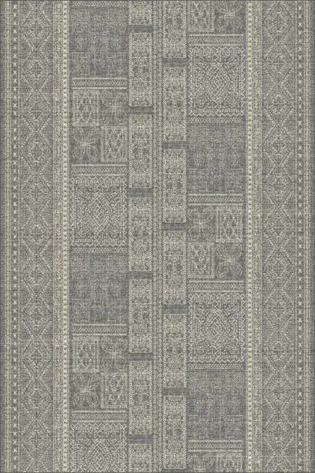 Koberec Agnella Isfahan Amin grafitový