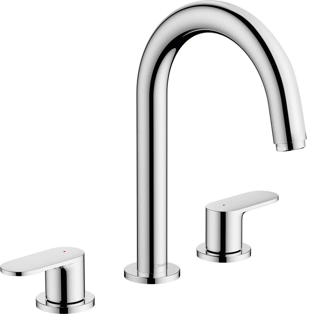 Hansgrohe Vernis Blend, umývadlová batéria 150 s výpustom, 3-otvorová inštalácia, chrómová, 71553000