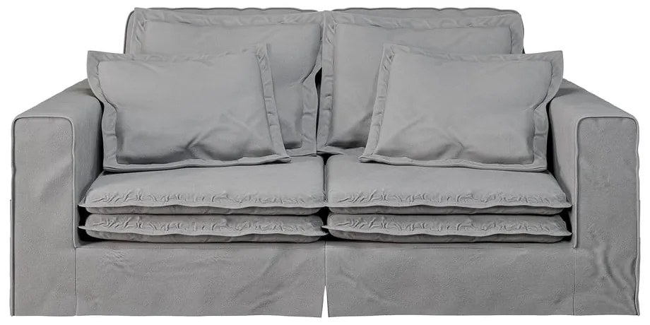 Svetlosivá pohovka 196 cm Nora – Ropez