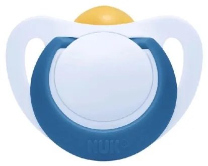 NUK Dojčenský latexový cumlík NUK Star 18-36 m modrý