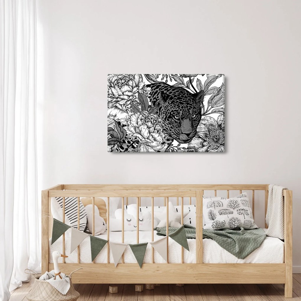 Obraz - Exotická záhrada (90x60 cm)
