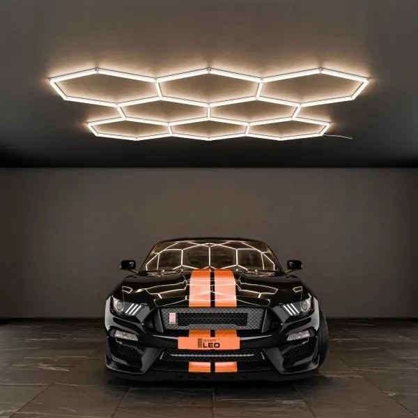 LED stropné svietidlo LED/570W/85-265V 6500K 522x298 cm CRI 90 IP54 biela