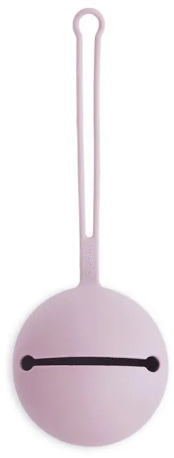 Mushie silikónové púzdro na cumlíky: Soft Lilac