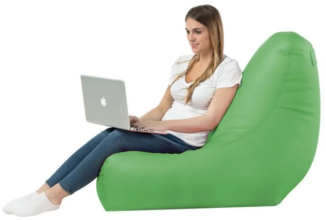 Kreslo Bali ekokoža zelené