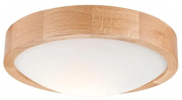 Brilagi - LED Stropné svietidlo CARVALHO SLIM 1xE27/60W/230V dub pr. 27 cm