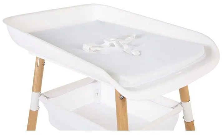 Prebaľovací pult Evolux Natural White
