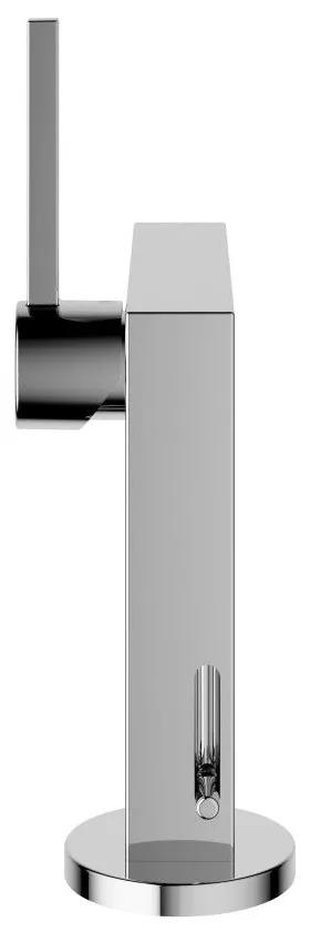 KEUCO Edition 90 páková umývadlová batéria s odtokovou súpravou s tiahlom, výška výtoku 115 mm, chróm, 59004010000