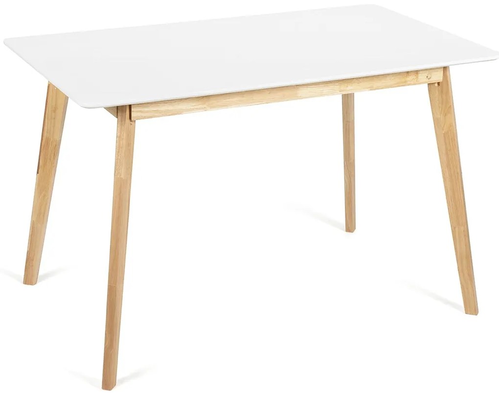 Noela Škandinávsky jedálenský stôl SCANDINAVIA 120 biely