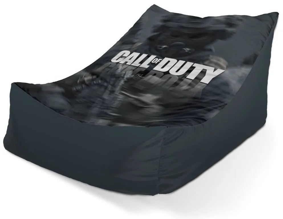 Sedací vak Lounge Call Of Duty vojak - detský, čierna