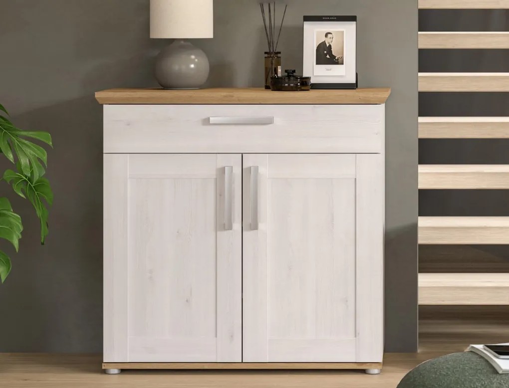 Predsieňová zostava Verona (5-dielna), sibírsky smrekovec/dub artisan