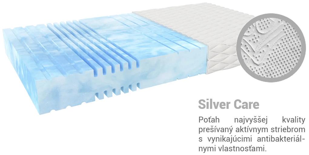 Jaamatrac Bio penový matrac SKY DREAMS 200x80 Poťah: Silver Care (príplatkový poťah)