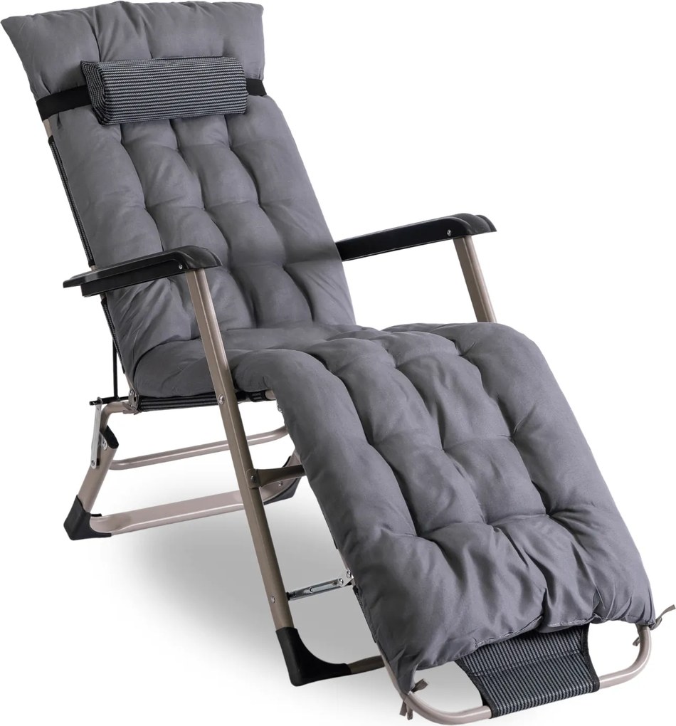 Záhradné kreslo EDISON, sivá