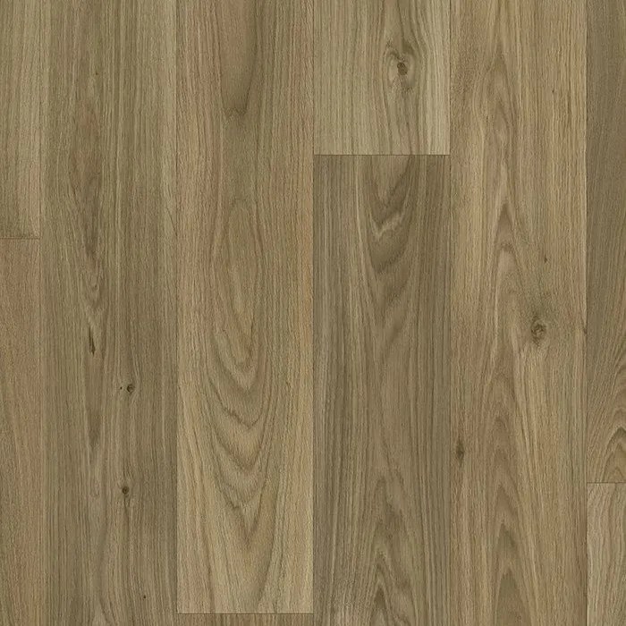 Beauflor, PVC podlaha - lino Quintex Gambela Oak 669D, na mieru, šíře 4m,5m, hnedá, filc, chodba / predsieň