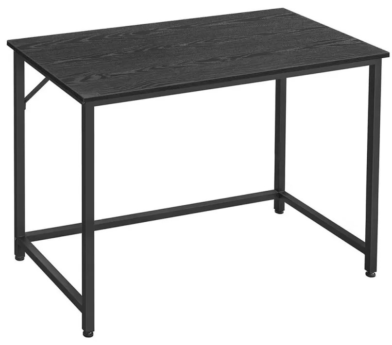Písací stôl Vasagle Ebeny 100 cm čierny