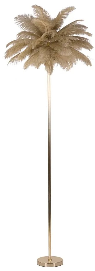 Stojacia lampa v zlatej farbe (výška 160 cm) Palm – Mauro Ferretti