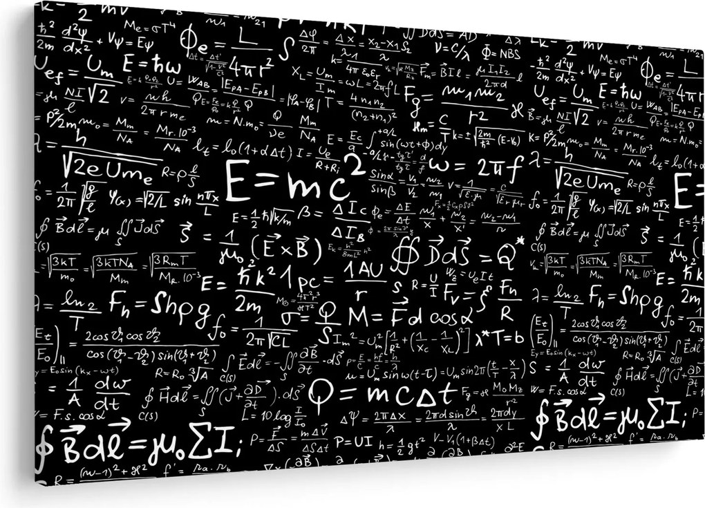 Obraz - Matematika (90x60 cm)