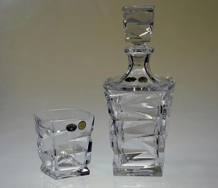 BOHEMIA ZIG ZAG WHISKY SADA 1+6KS