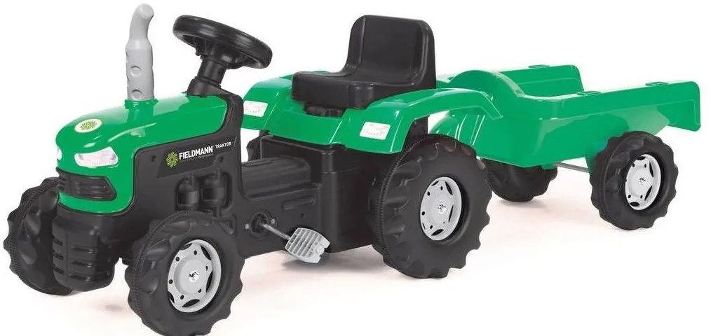 BUDDY TOYS BPT 1013 Šliapací traktor s vozíkom 57000765