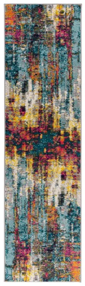 Ručne tkaný behúň 66x230 cm Spectrum Abstraction – Flair Rugs