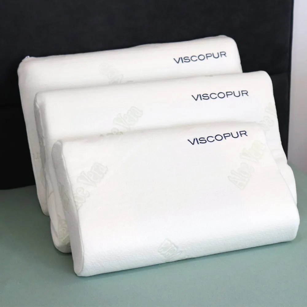 VISCOPUR Anatomický vankúš VISCOPUR® MEMO-GEL Aloe neprofilovaný 40x60cm