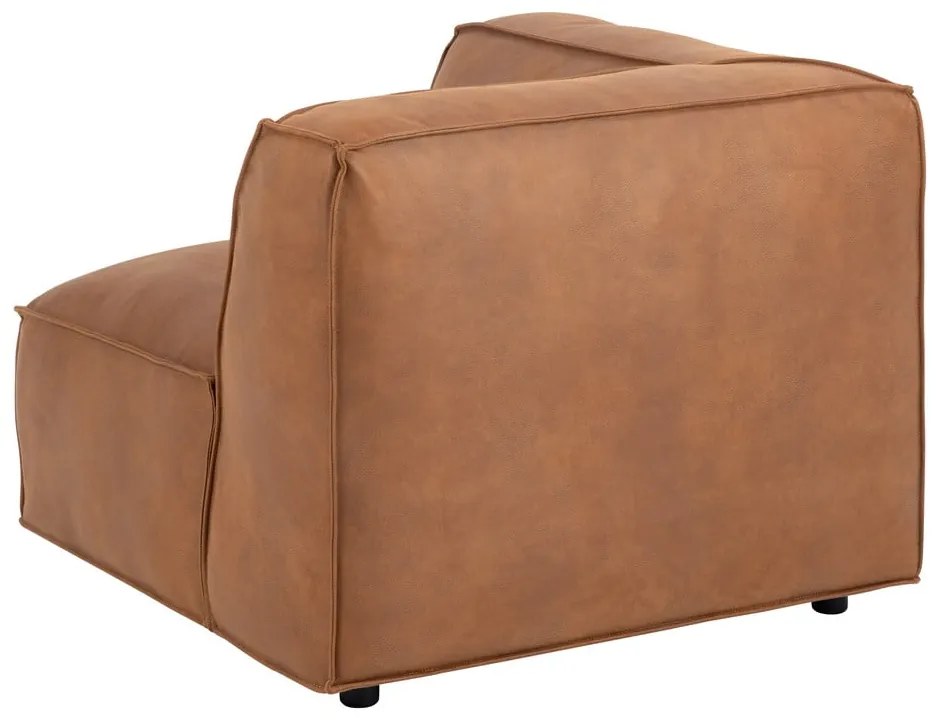 Koňakovohnedý modul pohovky Fairfield Kentucky – Bonami Selection