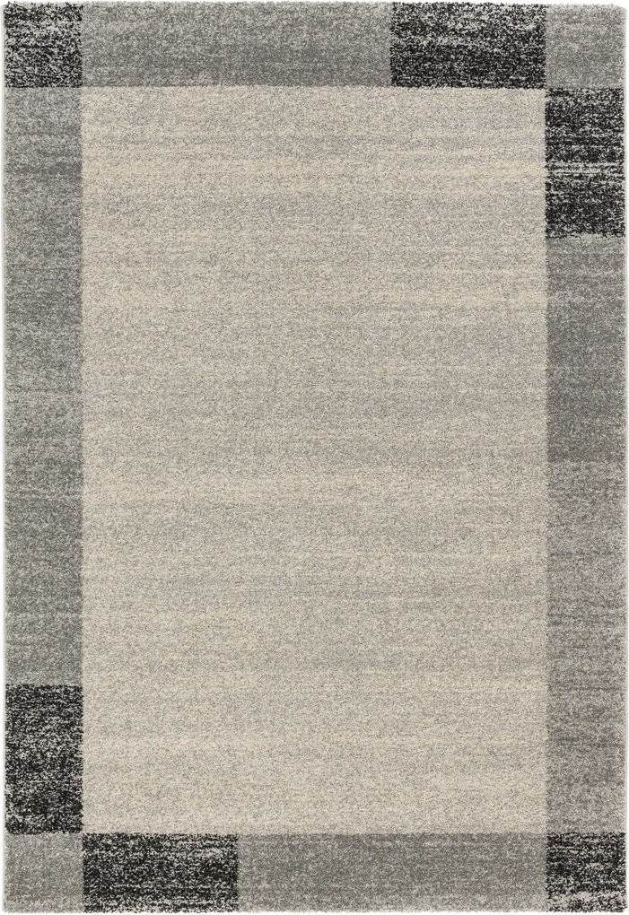 Astra - Golze koberce Kusový koberec Samoa 152040 Border Black - 160x230 cm