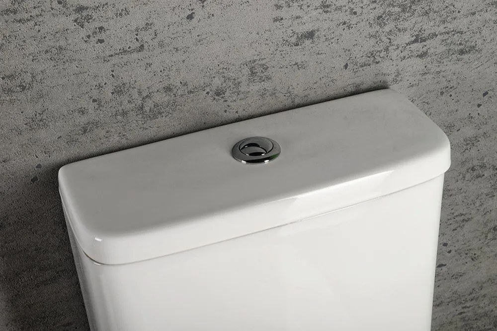 Sapho Sapho, TURKU RIMLESS WC kombi misa zvýšená, sp./zad.odpad, PC104WR