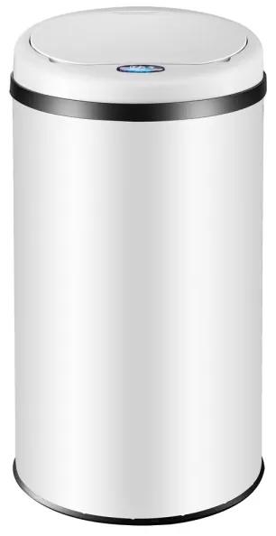 Odpadkový  koš automatický senzor 40 litrov  biela