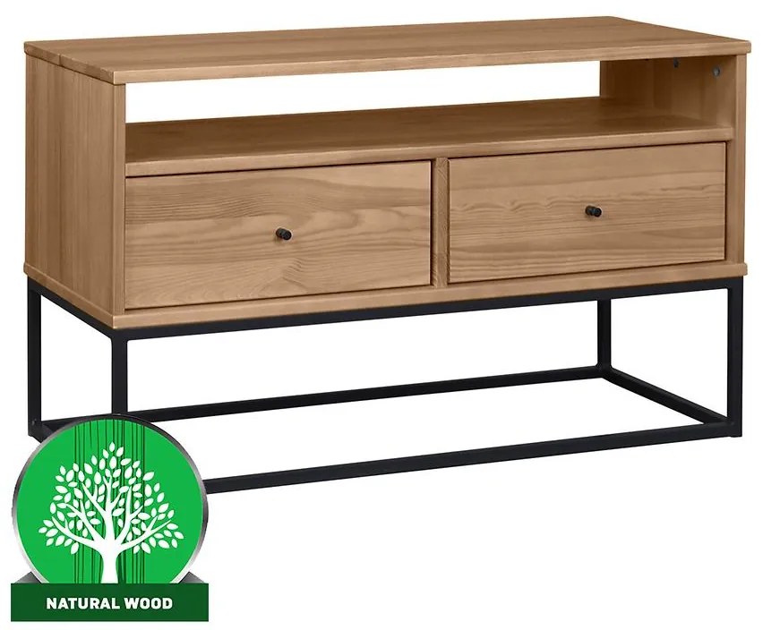 TV stolík I Logan borovica morená dub