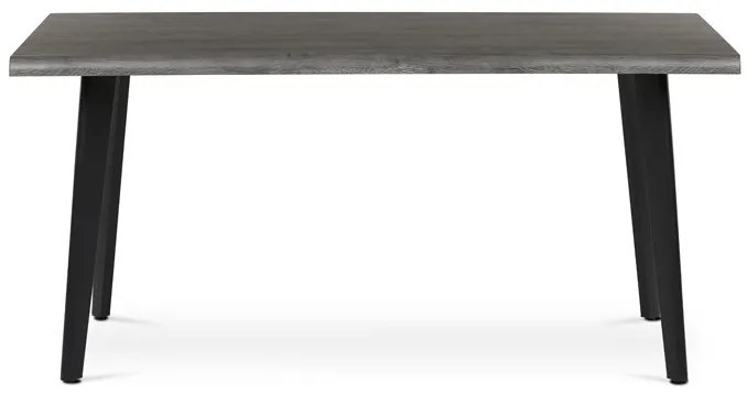 Autronic BONTEC Jedálenský stôl 160x90cm, mdf, sivý dub, HT-F4416 GREY Farba: Šedá