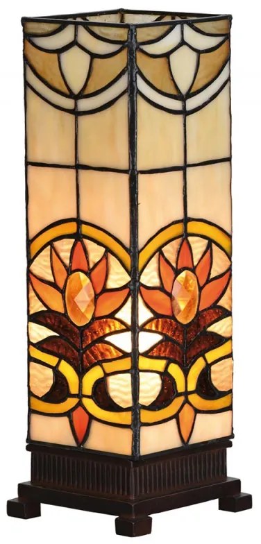 Tiffany stolová lampa 12*35 PRISM VEGA