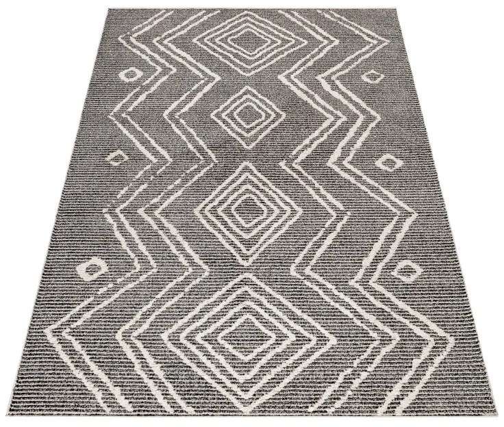 Kusový koberec Taznaxt 5104 Black-200x290