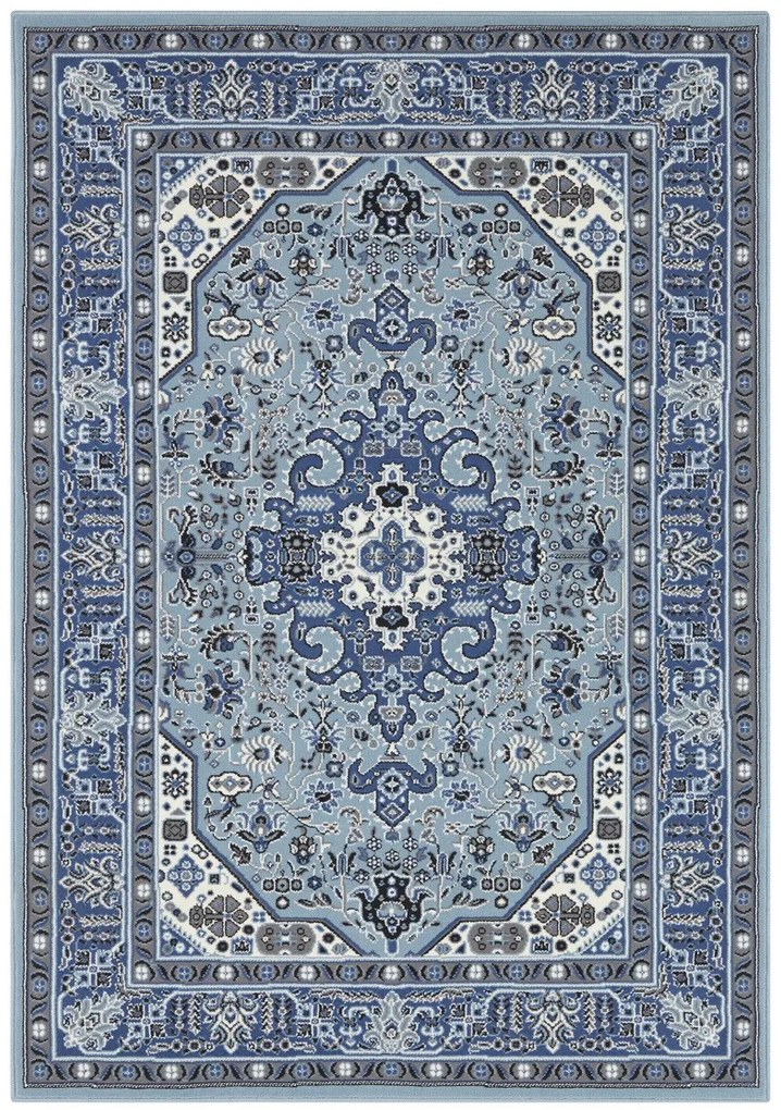 Hanse Home, Kusový koberec Mirkan 104438 Skyblue, 120x170, modrá, obývacia izba