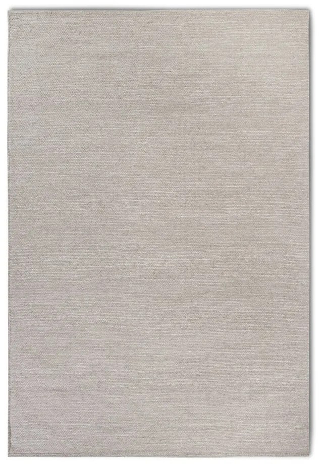 Béžový ručne tkaný koberec s prímesou vlny 160x230 cm Pradesh Linen White – Elle Decoration