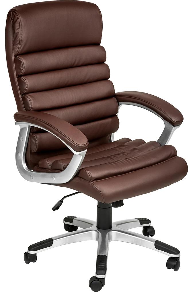 tectake 402150 kancelárska stolička paul - hnedá