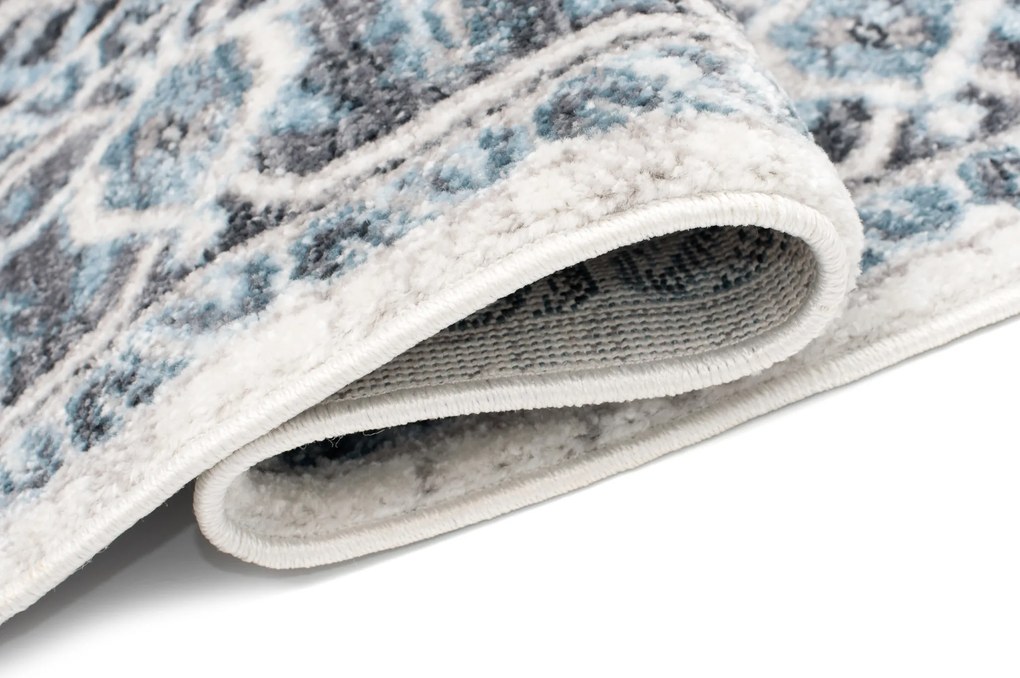 TA Koberec 3783A STRIEBORNÁ / D.GRAY MYSTIC Rozmer: 160x240 cm