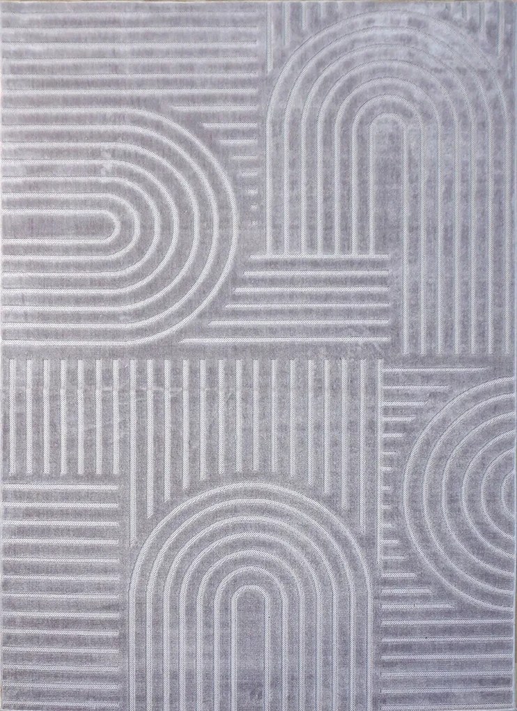 BE Koberec Kolekcia Zen Garden 2405 LILA – sivý obdĺžnikový Rozmer: 60x100 cm