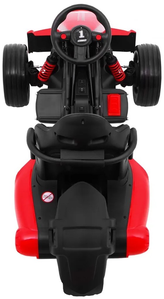 Elektrická motokára Bolid XR-1 RAMIZ CH9939 - červená
